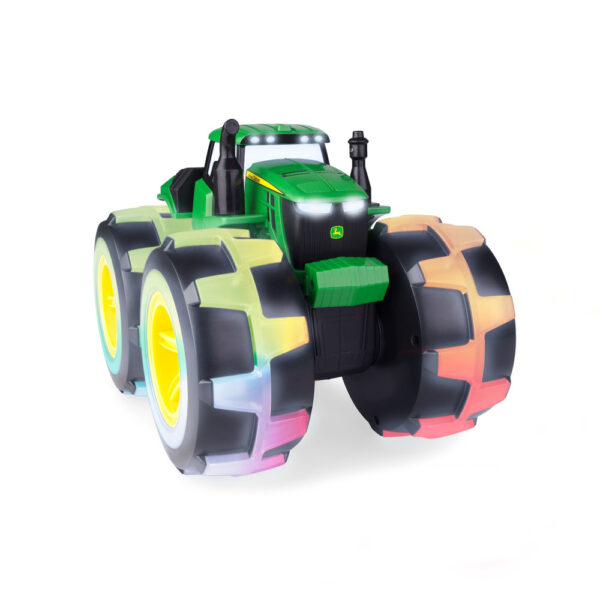 TOMY John Deere Mega traktor świecące opony 46644