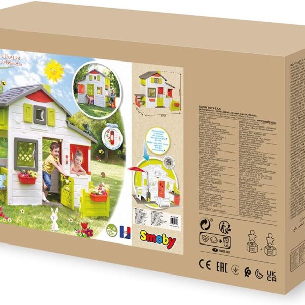 SMOBY domek Neo Friends z ogródkiem 810203