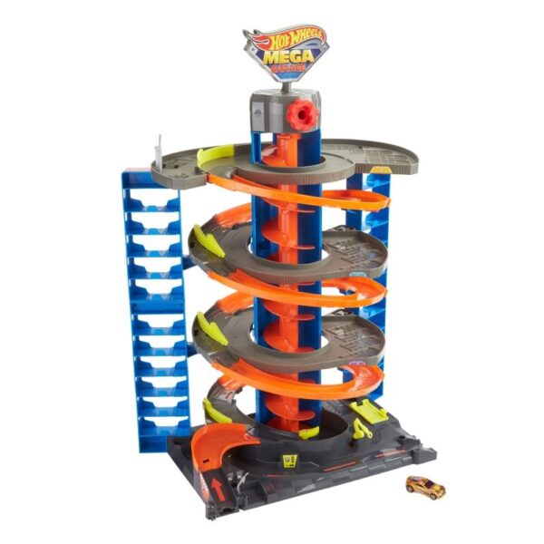 MATTEL HW City zestaw Zakręcony Megagaraż GTT95