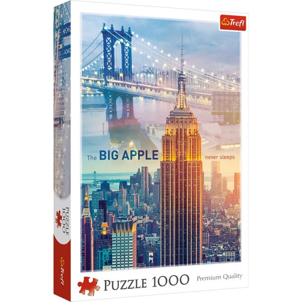 TREFL Puzzle 1000 NOWY JORK O ŚWICIE 10393