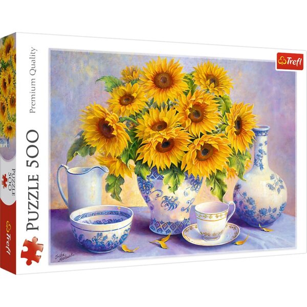 TREFL Puzzle 500 Słoneczniki 37293