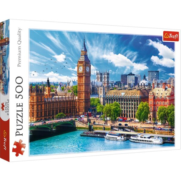 TREFL Puzzle 500 SŁONECZNY LONDYN 37329