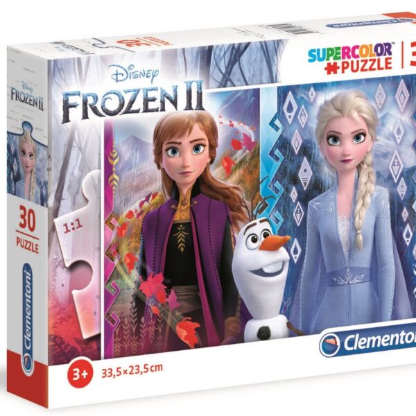 Clementoni puzzle 30 Frozen2 super kolor 20251