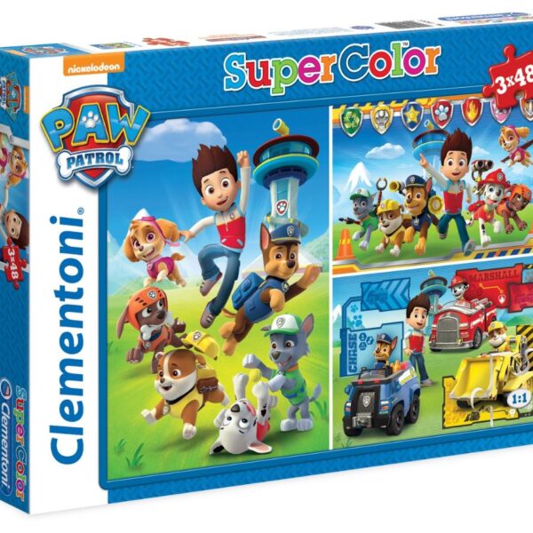 Clementoni puzzle 3x48 Psi Patrol1 25209