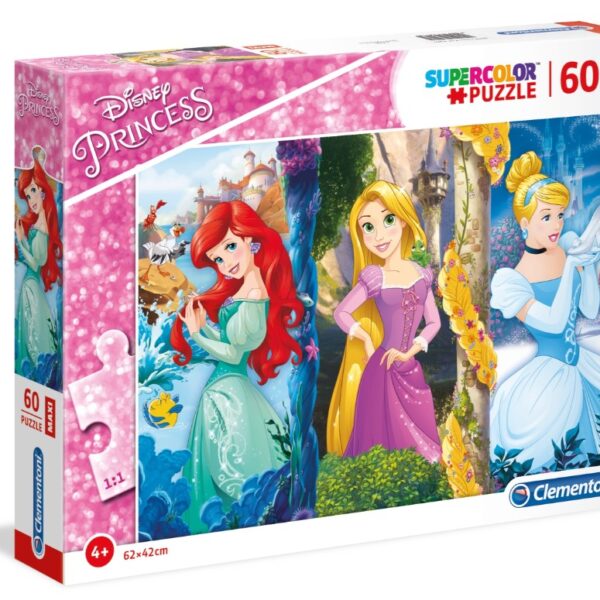 Clementoni puzzle 60 maxi Princess 26416