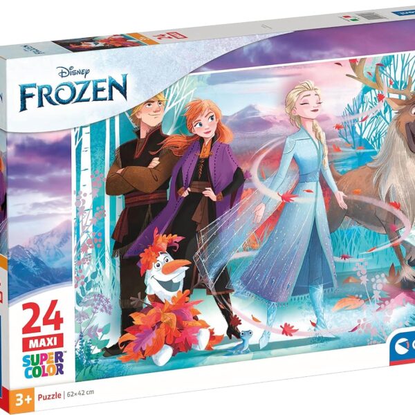 Clementoni puzzle 24 maxi Frozen2 super kolor 28513