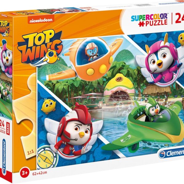Clementoni Puzzle 24 Maxi Top Wing Super Kolor 28514