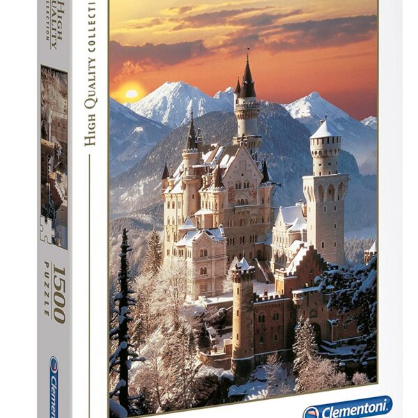 Clementoni puzzle 1500 Zamek w Neuschwanstein 31925