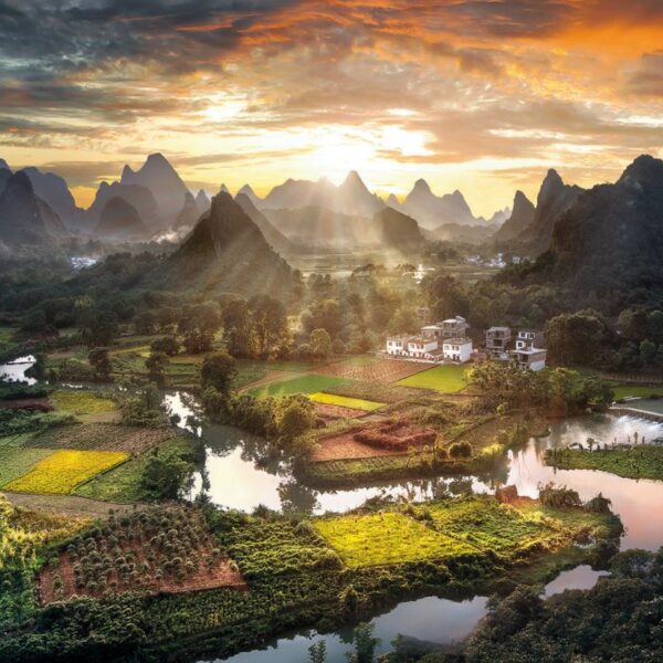 Clementoni puzzle 2000 HQ View Of China 32564