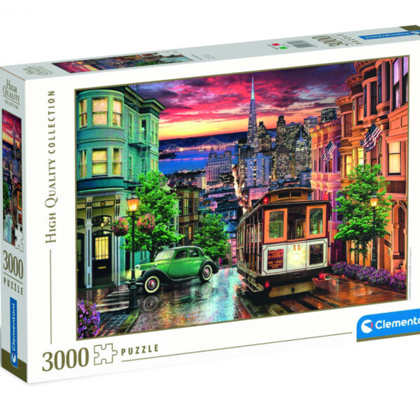 Clementoni Puzzle 3000 elementów San Francisco 33547