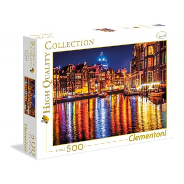 Clementoni puzzle 500 Amsterdam 35037