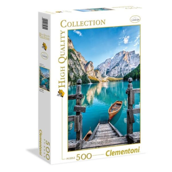 CLE.puzzle 500 Braies Lake 35039