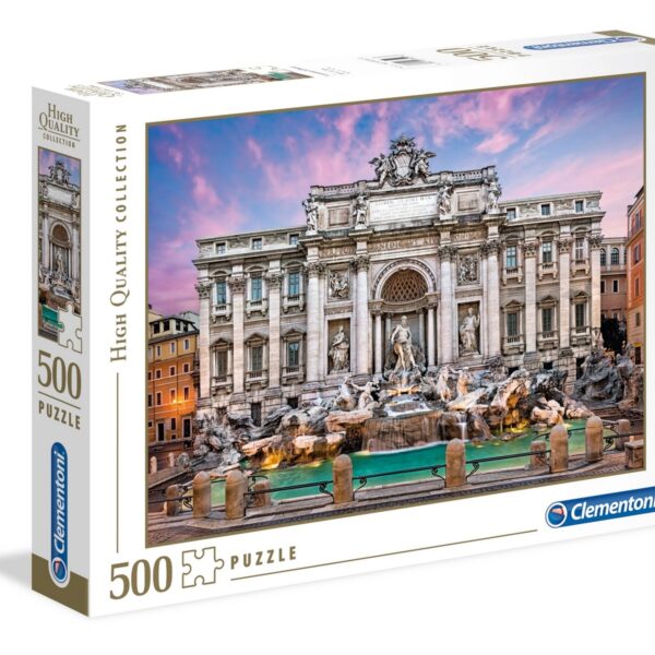 Clementoni puzzle 500 HQ Trevi Fountain 35047