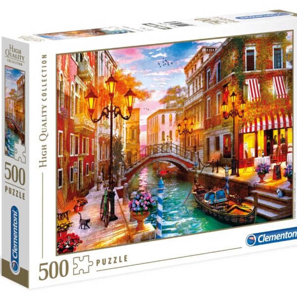 Clementoni puzzle 500 HQ Sunset over Venice 35063