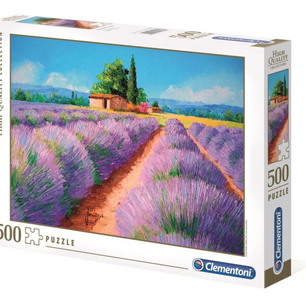 Clementoni puzzle 500 Lavender scent 35073