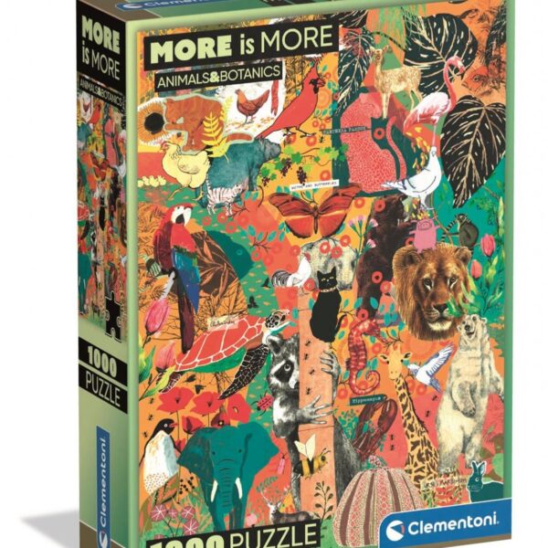 CLE puzzle 1000 Compact Animals&Botanics 37073