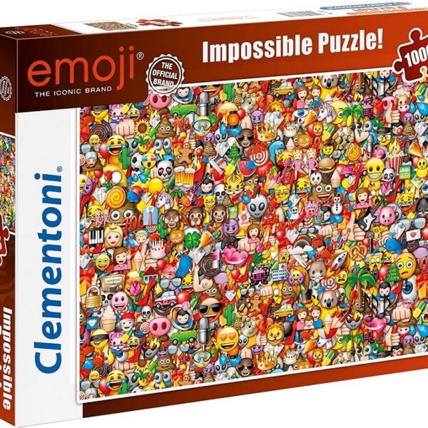 Clementoni puzzle 1000 Impossible Emoji 39388