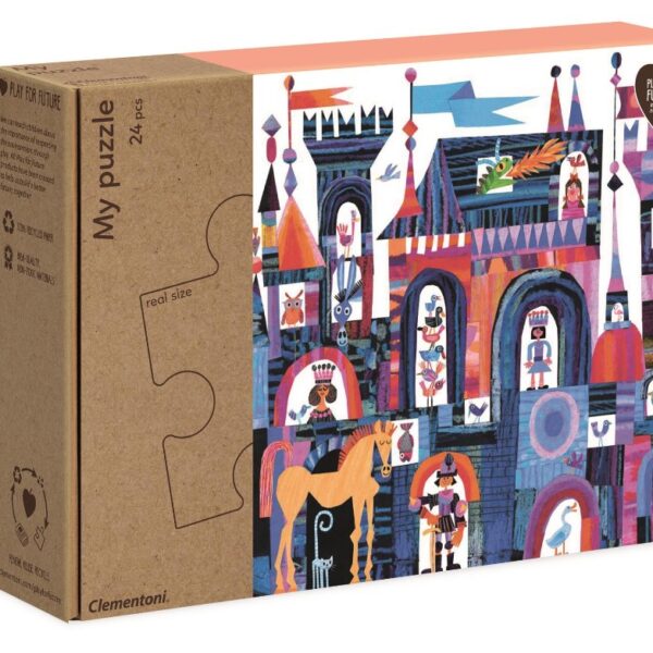 Clementoni Moje puzzle zamek ekologiczne 50164